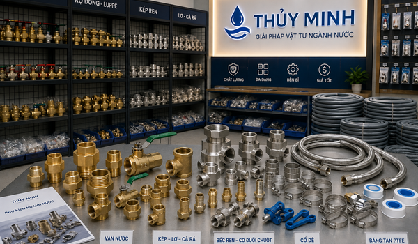 Cẩm Nang Vật Tư Ngành Nước & Phụ Kiện Ren Đồng/Inox (2026)