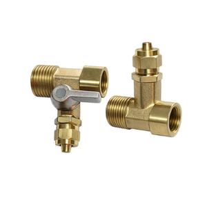 Van Chia Nước Máy Lọc Nước Đồng Thau – Khớp Nối Cấp Nước Đầu Vào
