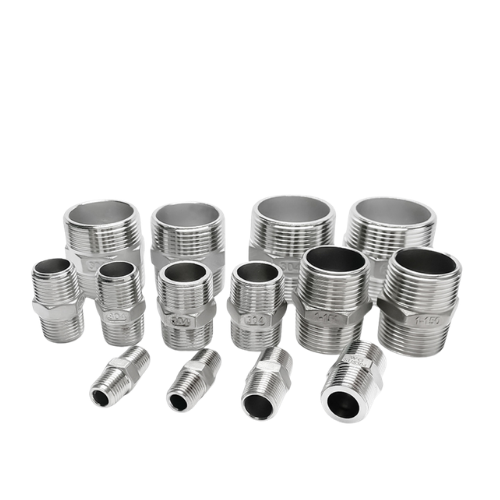 Kép Inox 304 2 Đầu Ren Ngoài – Nối Thẳng 2 Đầu Ren Inox Chống Chống Gỉ